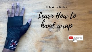 Learn how to hand wrap.