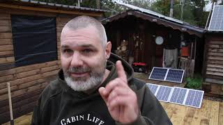 OFF GRID cabin build in Scotland UK….