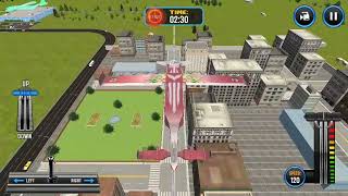 Flying train driving game