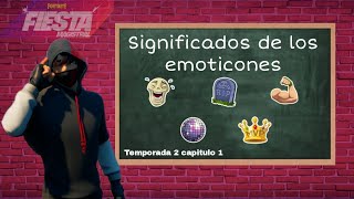 Significados ocultos de los emoticones 😳 | Fortnite Fiesta Magistral