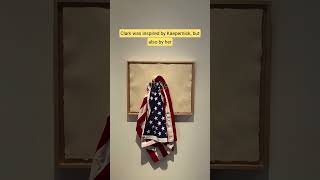 Exhibition challenges and reimagines the American flag 🇺🇸