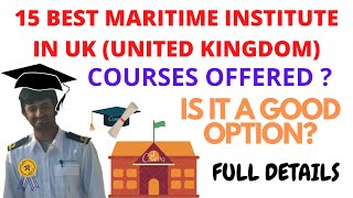 15 Colleges Providing Marine Courses in the U.K. | Courses Offered ? | Is It A Good Option?