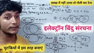 इलेक्ट्रान बिंदु संरचना कैसे करें || electron dot structure || इलेक्ट्रान बिंदु संरचना