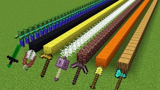 which tool is faster in Minecraft experiment?