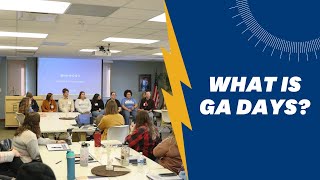 What is GA Days in the HIED Program? | Kent State University