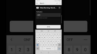 TOKEN BURNING HOW AND WHY   #token #blumtoken #blumlistingdate #blumanswer
