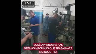 CURSO DE TORNO E FRESA | CNC TREINAMENTOS #Shorts