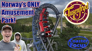 Visiting Norway's ONLY Amusement Park, Tusenfryd, by Ferry! Tusenfryd Vlog! (EuroScan Trip Day 6)