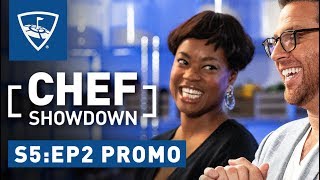 Chef Showdown | Season 5: Episode 2 Promo - Noelle Scaggs’s Favorite Music While Cooking | Topgolf