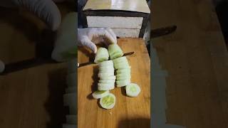 Fruit Ninja of CUCUMBER | Amazing Fruits Cutting Skills | Indian Street Food in 2023 #shorts #food