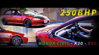 250bhp N/A - K20 Swapped Street Civic - EG6