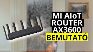 Bemutató teszt: Xiaomi Mi AIoT Router AX3600, Wifi 6-os, 3 gigabites router