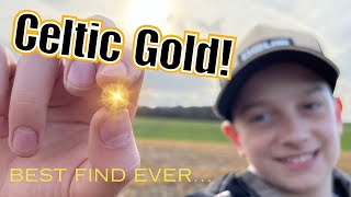 FIND OF A LIFETIME!!! INSANELY RARE CELTIC GOLD COIN!!! - Metal Detecting UK - XP Deus 1