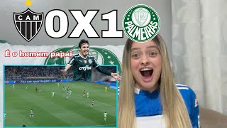 REACT ATLÉTICO MG 0X1 PALMEIRAS | VEIGA CALOU MINEIRÃO | JOGO DE IDA OITAVAS DE FINAL LIBERTADORES