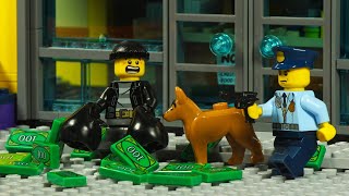 Lego City Shopping Case Robbery Police Dog Attack