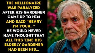 THE MILLIONAIRE WAS SHOCKED WHEN THE ELDERLY GARDENER CLAIMED HE WAS HIS REAL FATHER...