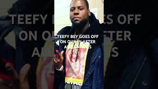 Teefy Bey GOES OFF on Quilly After Meek Mill Allegations #teefybey #quilly #philly #meekmill