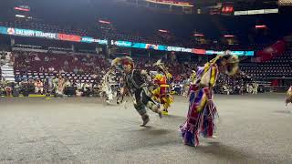 Jr Men Grass Group 1 Calgary Stampede Powwow 2024