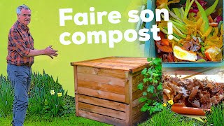 Comment faire son compost chez soi ? Quoi mettre, quoi éviter ? Et la Composition idéale