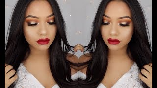 Bold Valentine's Day Makeup | LOVEEMANDA