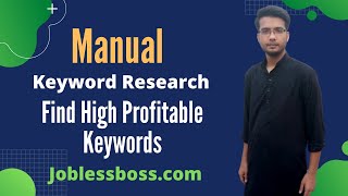 Manual keyword research for blog posts || how to do keyword research for seo in 2020| Urdu-Hindi