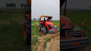 Kubota mu5501 4wd tractor Kubota 4wd tractor trolley driving