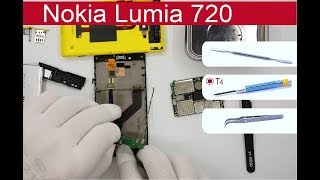 Ремонт телефона Nokia Lumia 720 (нокия люмия 720) замена камеры