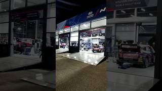 This Hyundai WRC Service Park is HUGE! #shorts