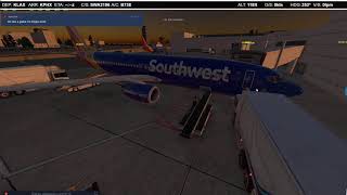 Los Angeles to Phoenix! Southwest Airlines (SWA2196) 737-800 [X-Plane 11 | VATSIM]