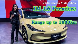 IM L6 Unveiled: 1000km Range & 2-Second Acceleration