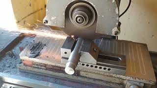 surface grinder machine cutting