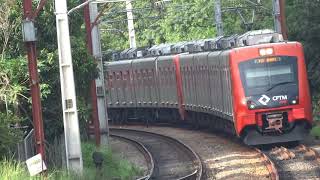 CPTM Trens Série 7000 Caieiras Linha 7 Rubi