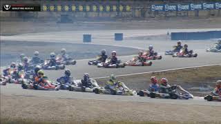 2018 IAME EURO SERIES 2018 ROUND 1   SATURDAY qualifying heat 7