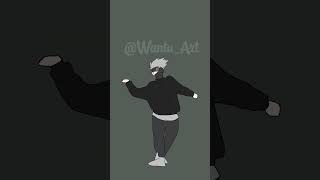 Naruto Dance Animation (#kakashi x #Naruto x #Sasuke ) #btsrun