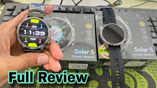 Haylou Solar 5 AMOLED Smart Watch || Full Review 2024 || Tech With Babor ||