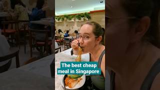 Cheap, Delicious Meal in Singapore (My favorite!)