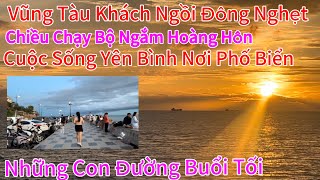 Vũng Tàu Chiều Đông Nghẹt Người Ngồi Bờ Kè Ngắm Biển,Những Con Đường Buổi Tối Ở Vũng Tàu