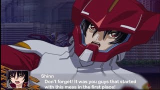 Super Robot Wars Z Special Disk - Sword Impulse Gundam All Attacks (English Subs)