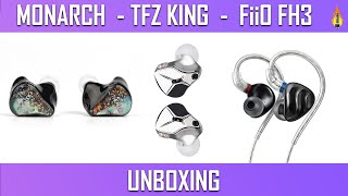 ThieAudio Monarch - TFZ King Edition - FiiO FH3 unboxing :)