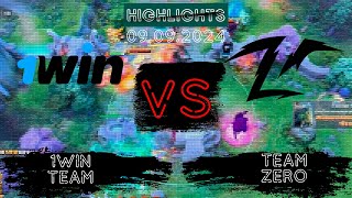 🟥КАКОЙ ПРОВАЛ, УЖАС. ЭТО КЛИКБЕЙТ НЕ ВЕДИТЕСЬ | 1win Team vs Team Zero TI 2024 | 09.09.2024