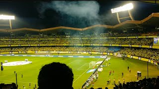 Before kick-off | KBFC vs Mumbai City FC in Kochi | Kerala Blasters 2017 ISL