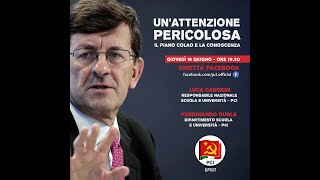 Un'attenzione pericolosa. Il Piano Colao e la conoscenza