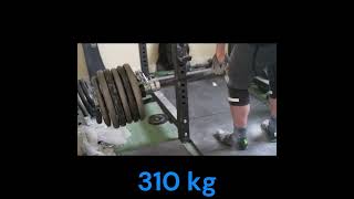 Easy and fast 330 kg Deadlift PR! (Road to 400 kg) #veganpower #naturalstrength