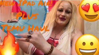 COUGAR ASMR💕 LIFE UPDATE 💕NEW IPAD AIR & CASE | TEMU HAUL (PT 2) FUN STUFF!  (CHATTY ) 💕