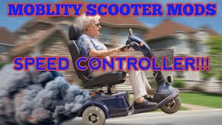 Mobility scooter modified gokart electric speed controller mods and repair