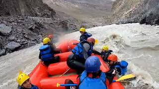 World highest rivet rafting point in Leh Ladakh. Zanskar River. #killerrapid world toughest rapid.