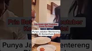 Sosok Pria Botak Viral Ajak Youtuber Korea Main ke Hotel, Punya Jabatan Mentereng di Kemenhub #short