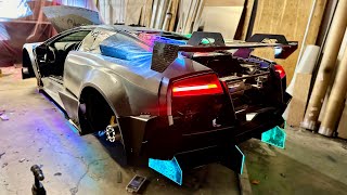 We Build The Ultimate Cyberpunk Lighting Kit For My Lamborghini Murcielago