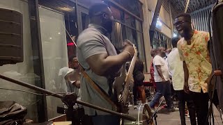 Best Ghanaian🇬🇭Live Band Jam session‼️Good sounds!Awesome Bass Groove🔥||Emma The bass player||🎧