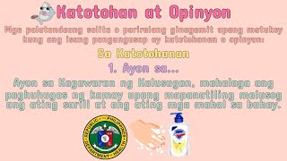 💟 (FILIPINO) Ano ang Pinagkaiba ng Opinyon at Katotohanan? #iQuestionPH